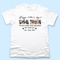 Thumbnail for Happy mother's day Dog Mom Personalized 2D shirt, Gift for Dog mom Merchize