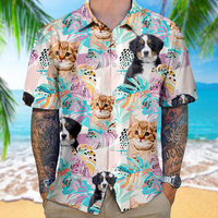 Thumbnail for Custom Take Me To Hawaii Face Photo Set Hawaiian Shirt, Gift For Pet Lover AI