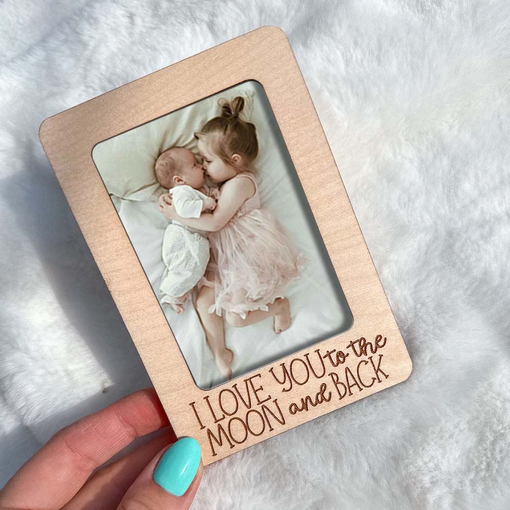 Personalized Picture Frame Car Visor Clip - Father's Day Gift FC