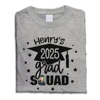 Thumbnail for Custom Name’s Grad Squad Graduation 2025 Shirts, Graduation Gift