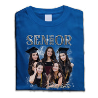 Thumbnail for Personalized T-shirt - Gift For Graduates - Retro 90s Senior 2025 Keepsake Gift Merchize