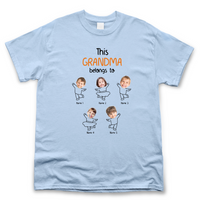 Thumbnail for Personalized This Mom Grandma Belongs To Kids T-shirt, Gift For Mom Mother's Day Merchize