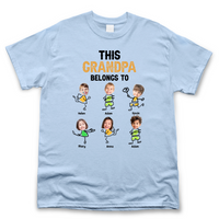 Thumbnail for Personalized T-shirt - Father's Day Gift - This Daddy Belongs to Funny KIds Merchize