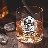 Thumbnail for Personalized Etched Photo Dog Mom Dog Dad Whiskey Glasses - Gifts For Pet Lovers FC