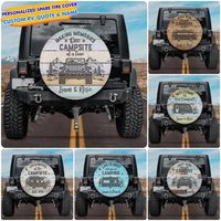 Thumbnail for Custom RV Making Memories One Campsite At A Time Spare Tire Cover, Gift For Campers JonxiFon
