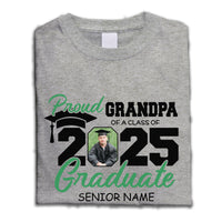 Thumbnail for Custom Proud Dad/Mom Of A 2025 Graduate Shirt, Graduation Gift