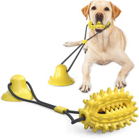 Thumbnail for Outdoor Molar Suction Cup Dog Toy with Drawstring Ball Leakage, Dog Toy JonxiFon