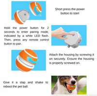Thumbnail for Wicked Ball: New Bite-Resistant Automatic Pet Toy, Electric Smart Dog Toy Ball JonxiFon