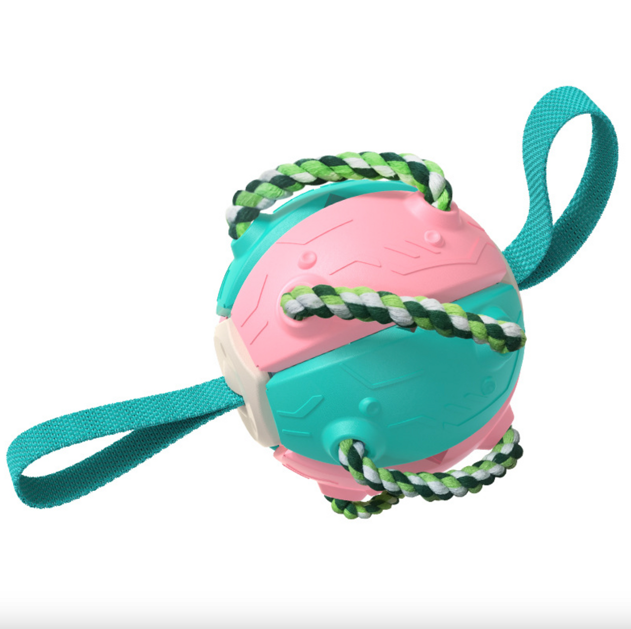Outdoor Interactive Frisbee: A bite-resistant dog toy for soccer and play JonxiFon