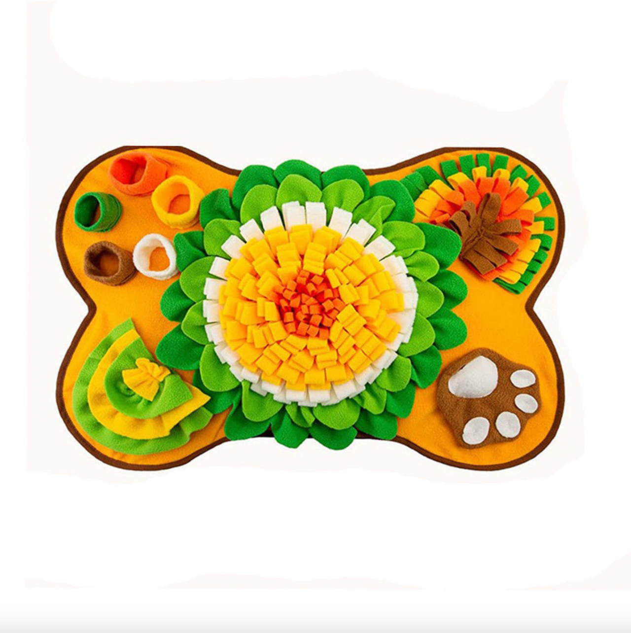 Innovative Pet Sniffing Mat: Energizing Treasure Hunt and Slow Feeding Blanket for Indoor Dog Walking JonxiFon