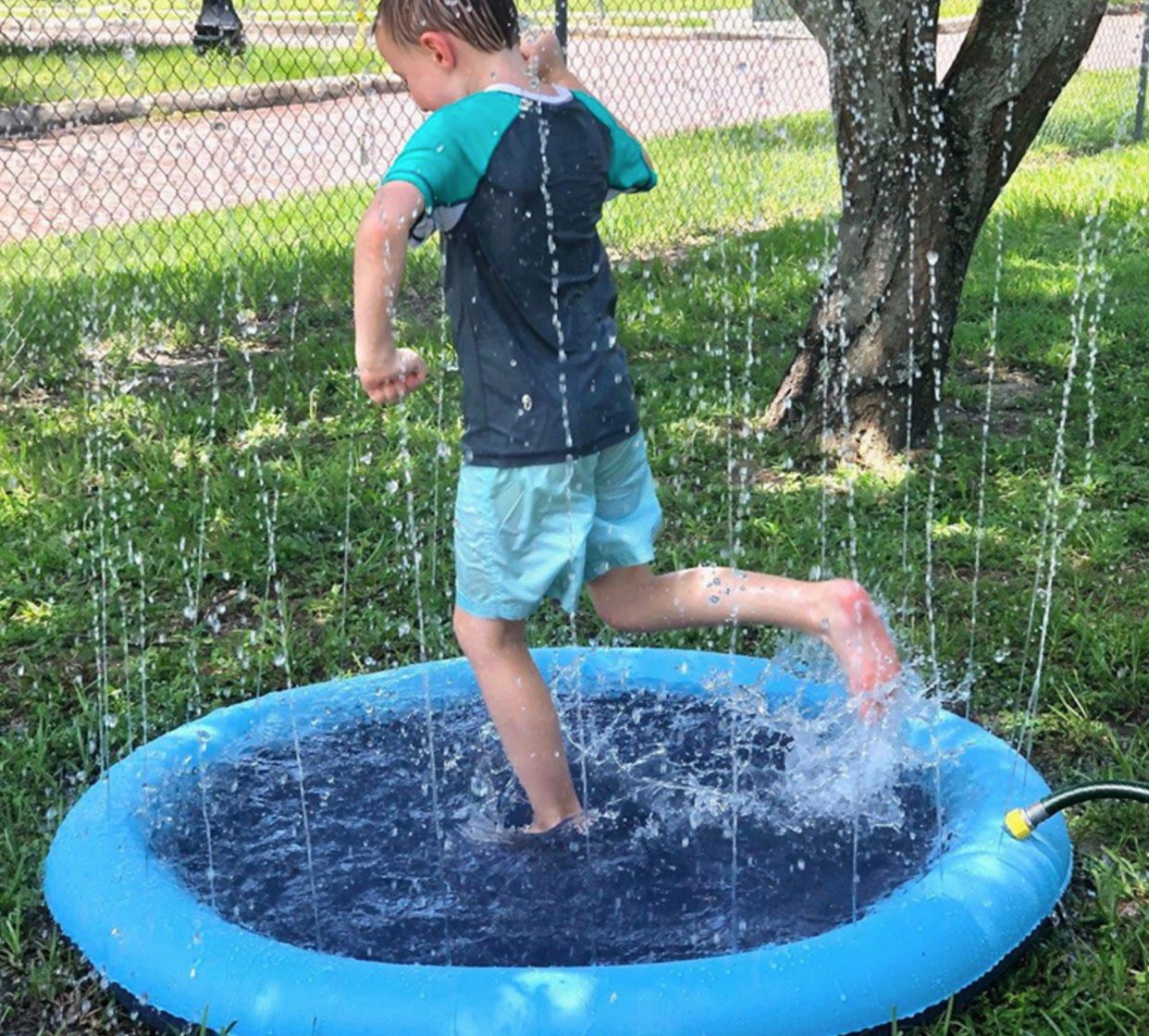High Quality Cross-border Water Play Mat Dog Dog Toy JonxiFon