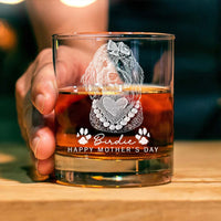 Thumbnail for Personalized Etched Photo With Name Whiskey Glasses - Gifts For Pet Lovers FC