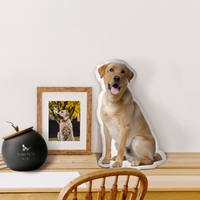 Thumbnail for Custom Shape Plush Pillow Case - Gift For Dog Cat Lovers - Cute Pet Photo Pillow Cushions AC