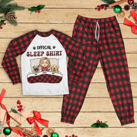 Thumbnail for Personalized Raglan Pajamas Set - Christmas Gift For  Lovers - Official Sleepshirt Merchize