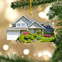 Thumbnail for Personalized Acrylic Ornament - Gift For Family - Upload House Photo AC