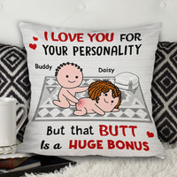 Thumbnail for I Love You For Your Pesonality Personalized Pillow,Gift For Couple AD