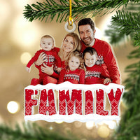 Thumbnail for Personalized Acrylic Ornament - Gift For Family - Photo Family Is A Gift AC