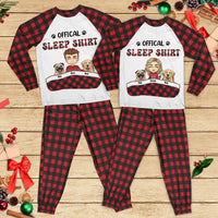Thumbnail for Personalized Raglan Pajamas Set - Christmas Gift For  Lovers - Official Sleepshirt Merchize