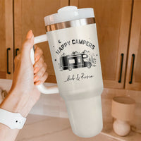 Thumbnail for Personalized 40oz Tumbler - Gift For Campings Lovers - Custom RV Camping Yoycol