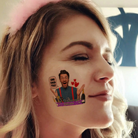Thumbnail for Personalized Bachelorette Party Favor Temporary Groom Photo Tattoos, Bachelorette Party Supply JonxiFon