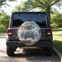 Thumbnail for Custom RV Making Memories One Campsite At A Time Spare Tire Cover, Gift For Campers JonxiFon