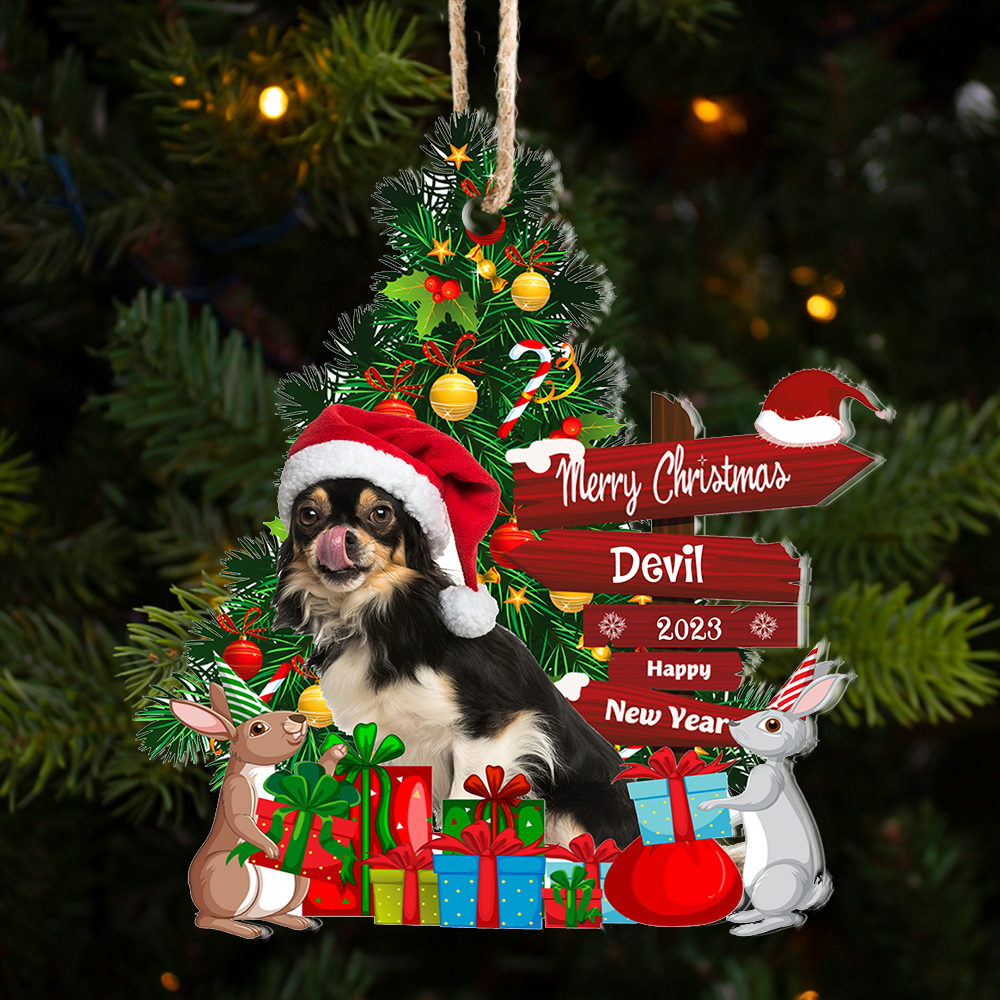 Personalized Acrylic Ornament - Christmas Gift For Pet Lovers - Pet Photo Christmas Tree Gift AC