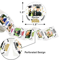 Thumbnail for Custom Proud Family 2025 Photo Graduation Perforated Roll Stickers, Graduation Labels & Party Supply JonxiFon