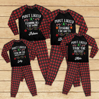 Thumbnail for Personalized Raglan Pajamas Set - Christmas Gift For Family - Official Sleepshirt Merchize