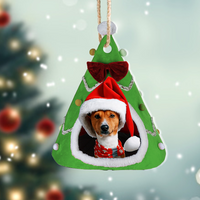 Thumbnail for Personalized Acrylic Ornament - Christmas Gift For Pet Lover - Pet Photo Christmas Net Tent House AC