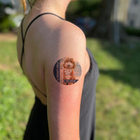Thumbnail for Personalized Therapy Pet Photo Temporary Tattoos, Gift For Dog cat Lovers JonxiFon