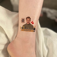 Thumbnail for Personalized Bachelorette Party Favor Temporary Groom Photo Tattoos, Bachelorette Party Supply JonxiFon