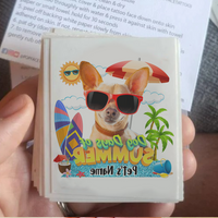 Thumbnail for Personalized Photo Dog Days Of Summer Temporary Tattoos, DIY Dog Lover Gifts JonxiFon