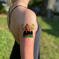 Thumbnail for Personalized Happy Birthday Photo Glitter Party Tattoos, B-day Party Supply FC