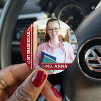 Thumbnail for Personalized Grade Squad Teacher Team Pin Button Badge, Back To School Accessory JonxiFon