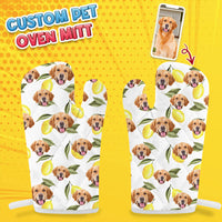 Thumbnail for Custom Food Is Everything Photo Oven Mitts & Potholder, Pet Lover Gift AI