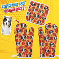 Thumbnail for Custom Food Is Everything Photo Oven Mitts & Potholder, Pet Lover Gift AI