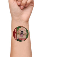 Thumbnail for Personalized Therapy Pet Photo Temporary Tattoos, Gift For Dog cat Lovers JonxiFon