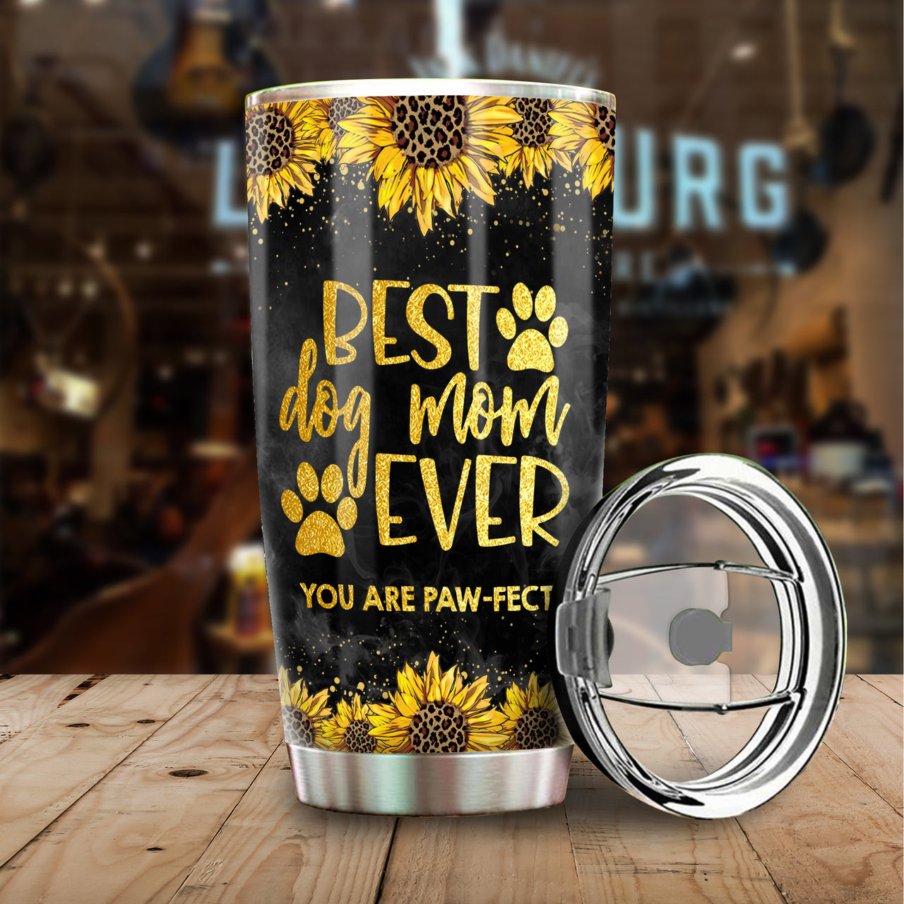 Best Dog Mom Ever You are PAW-fect Tumbler, Dog Lover Gift AA