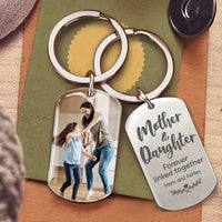 Thumbnail for Like Mother Like Daughter - Personalized Image Upload Keychain, Gift For Mother's Day AA