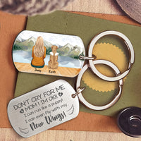 Thumbnail for Don't cry for me - Personalized Metal Keychain AA