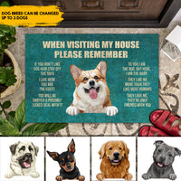 Thumbnail for They Like Me More Than They Like Humans - Customized Doormat AB