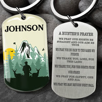 Thumbnail for A Hunter's Prayer - Personalized Keychain For Hunting Lovers AA