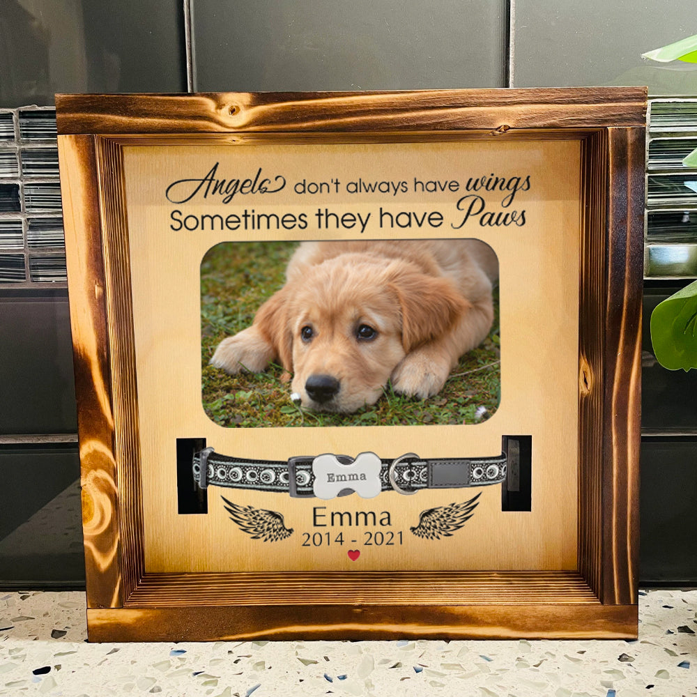 Pet Memorial Sign - Pet Collar Holder AA
