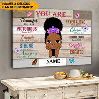 Thumbnail for Loving You Are - Personalized Canvas For Kids AK