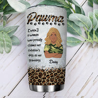 Thumbnail for Pawma Who Proudly Custom Tumbler, DIY Gift For Dog Lovers AA
