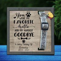 Thumbnail for In loving memory of your pet - Pet Collar Holder AA