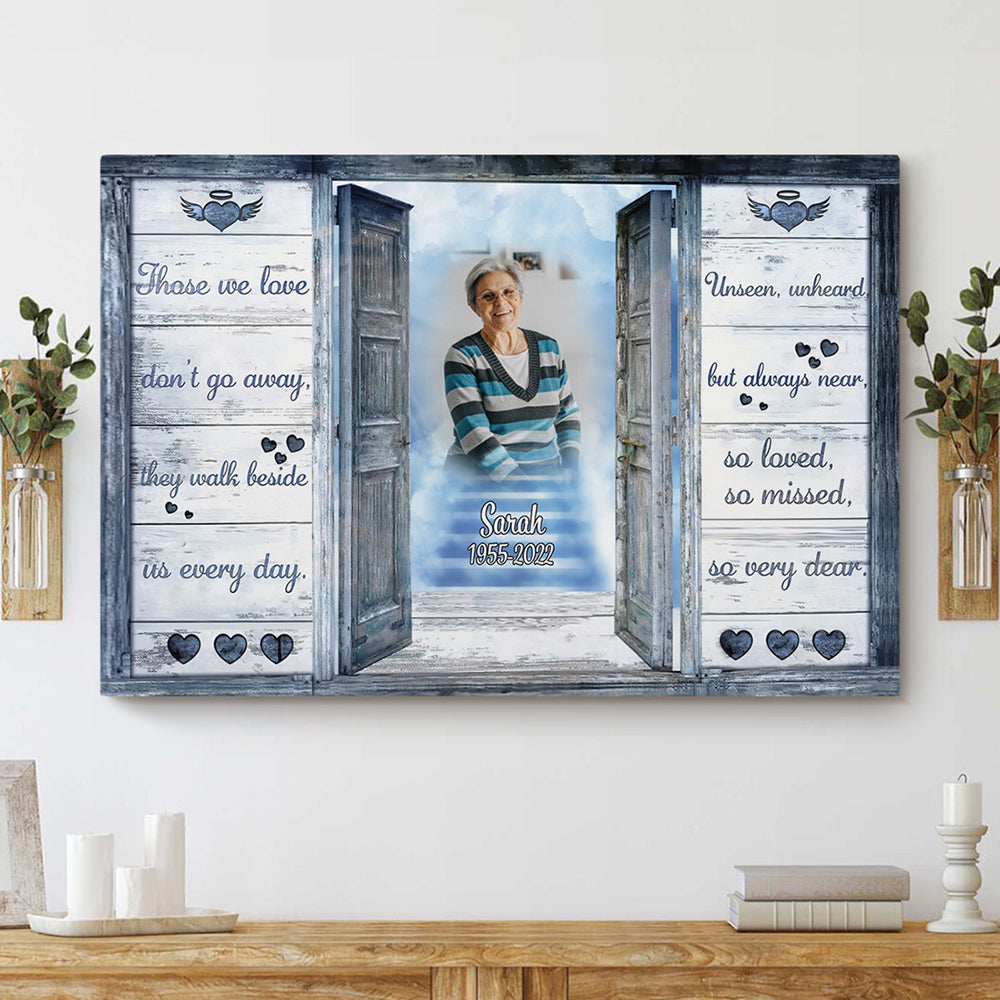 In Heaven Above - Custom Memorial Canvas AK