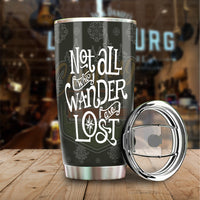 Thumbnail for Camping Not All Who Wander Are Lost Tumbler AA