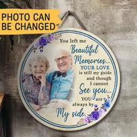 Thumbnail for You Are Always By My Side, Wood Circle Sign For Home Decor Z