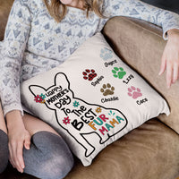 Thumbnail for Happy Mother's Day Best Dog Mom - Personalized Pillow AD